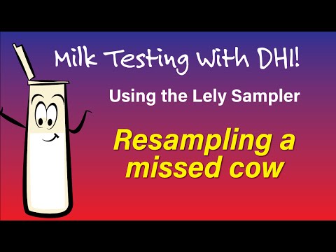 DHI Milk Sampling with the Lely Robot: Resampling a Missed Cow