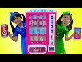 Emma Jannie Pretend Play W Pink Vending Machine Soda Kids Toys