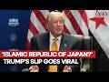 Islamic Republic Of Japan Trump S Slip Of The Tongue During Zelenskyy Meeting Goes Viral Watch