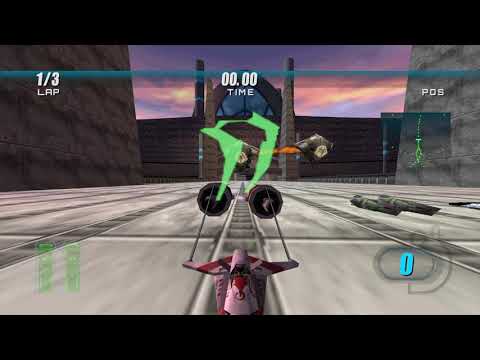 Star Wars Episode 1 Racer Longplay!  No Commentary, All Tracks!