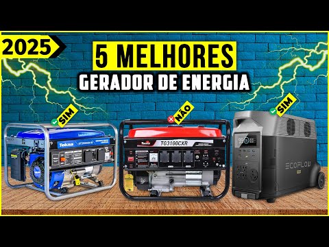 Os 5 Melhores Gerador De Energia/ Geradores Em 2025!