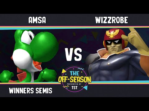 The Off Season - Winners Semis - VGBC RB | aMSa (Yoshi) VS Wizzrobe (Captain Falcon) - SSBM Melee