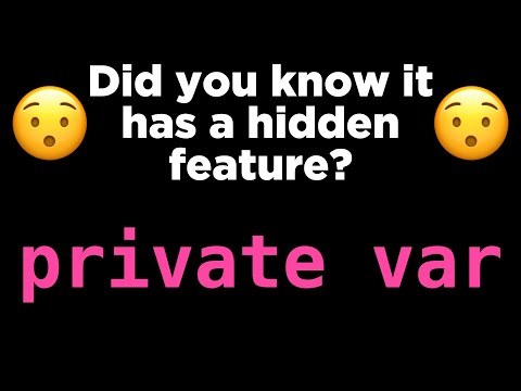 Did you know this hidden feature of private properties? 😯 thumbnail