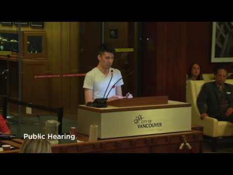 105 Keefer Public Hearing: Mark Lee