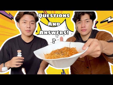 Q&A + SPICY MUKBANG 3x 🍜🔥 | Frankie & Rinzuala