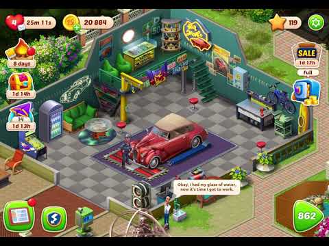 Homescapes 861 level Gameplay Story