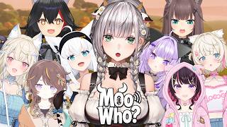 【Moo Who?】本物の動物になりきれ！！...さて、久々に牛さんなるか....🐮💖【白銀ノエル/ホロライブ】