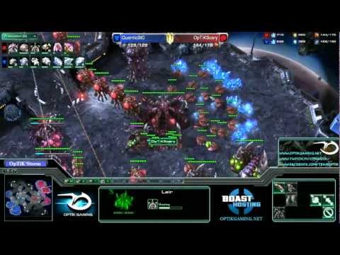 OpTiK'Scary vs QuanticSTC - Starcraft II - Master League