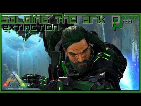 Soloing the Ark S4E214 - MOVING IN TO TEK TIER - TEK SADDLES + ARMOR