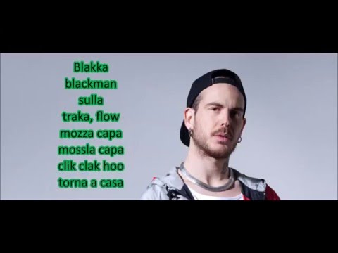 Gemitaiz & MadMan - Cioccolata ( LYRIC VIDEO ) ft. Maruego / MK