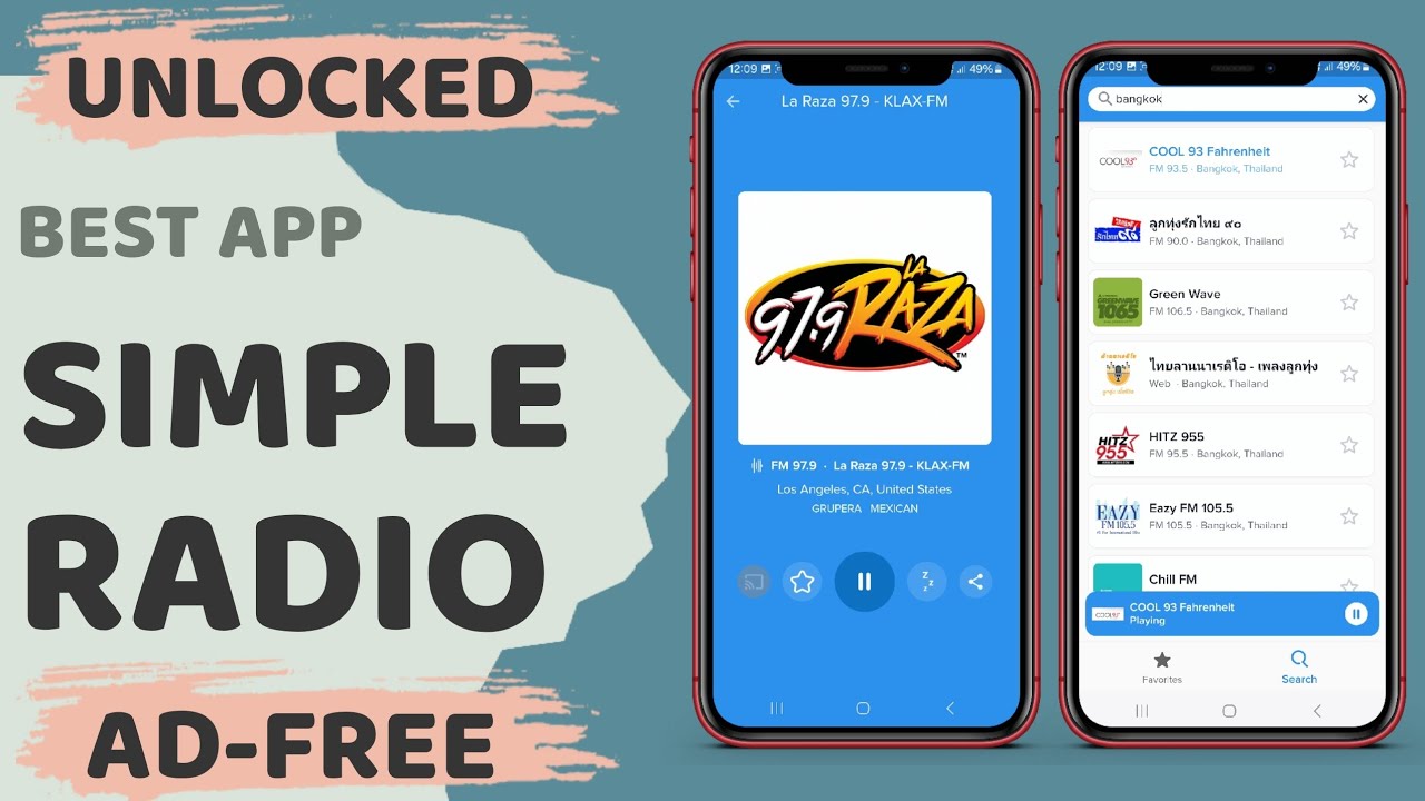 Best Free Simple Radio App for Android