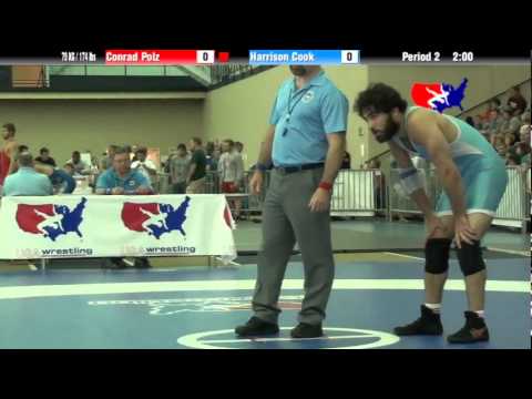 University Nat`ls FS  79 KG / 174 lbs: Conrad Polz vs. Harrison Cook