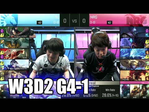 Team Liquid vs NRG eSports | Game 1 S6 NA LCS Summer 2016 Week 3 Day 2 | TL vs NRG G1 W3D2 1080p