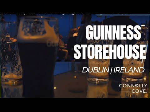Guinness Storehouse, Dublin Ireland - Amazing Things to Do in Dublin-Guinness Tour/Shop/Stout & More Video