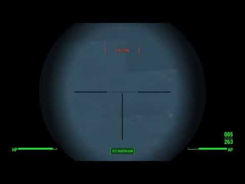 Fallout 4 - Bullet Sponge Sniping