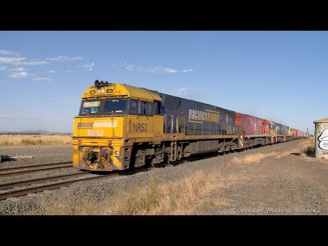 5MA5 Pacific National Intermodal Freight Train (30/12/2021) - PoathTV Australian Railways