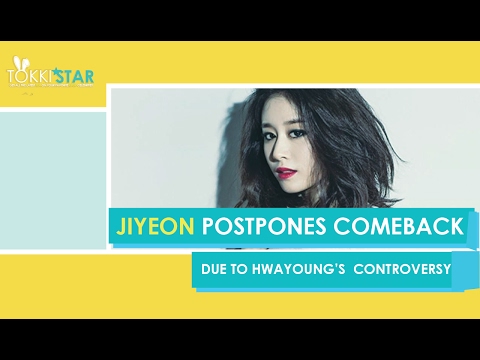 T-ara's Jiyeon postpones comeback due to Hwayoung’s controversy
