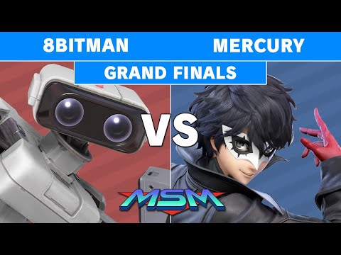 MSM Online 34 - 8BitMan (ROB) Vs. Mercury (Joker) Grand Finals - Smash Ultimate