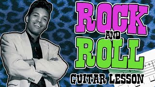 Classic Rock &amp; Roll Guitar Lesson - Bony Maronie - Larry Williams