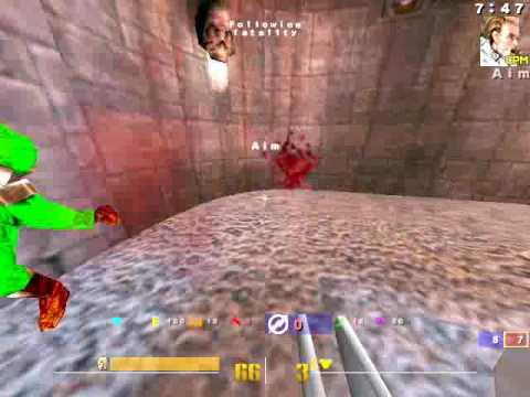 Quake 3 Arena - Fatal1ty Vs Aim (2002)