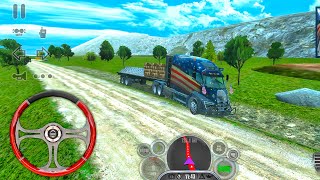 Drive Truck Simulator USA Gameplay 🎮 | New USA Truck Simulator Game #trucksimulator 