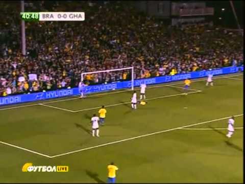 Brazil vs Ghana 1-0 All Goals Full Match Friendly Match 05/09/2011