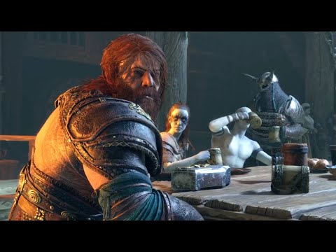 God of War Ragnarok - All Thor Scenes - Thor The Broken God of Thunder Full Movie