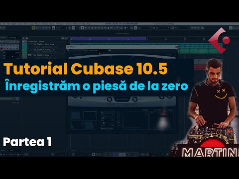 Tutorial Cubase 10.5 - Inregistram o piesa de la 0 | Partea 1 (română)