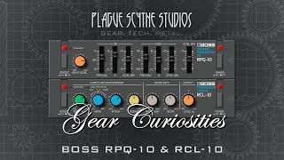 Video thumbnail for Gear Curiosities: BOSS Micro Half Rack RPQ-10 & RCL-10 - Vintage Home Studio PEQ and Compression! by Plague Scythe Studios