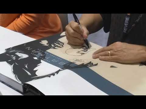 WonderCon 2018: Kelley Jones sketches in Artist Edition