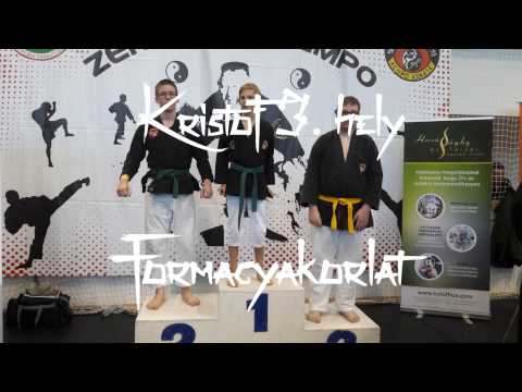 XXI. Hanshi Kupa Kovács Kristóf 3. hely formagyakorlat