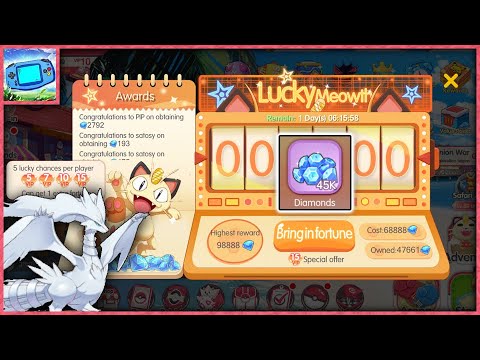 Meowth's Diamonds & Progress - Pocket Incoming