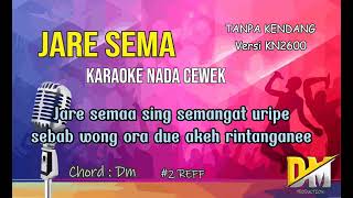 Download lagu JARE SEMA - SITI ALIYAH | KARAOKE NADA CEWEK TANPA KENDANG | High Quality Audio| mp3