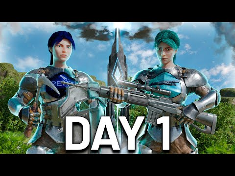 A STREAMER And A YOUTUBER TEAMS Up To Dominate The Entire Cluster - INX 2MAN - ARK: Survival Evolved