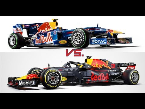 F1 2018 Game - 2010 vs. 2018 Red Bull Comparison