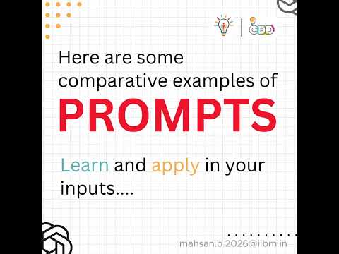 How to Write Creative & Effective Prompts for ChatGPT Part 1 by Md. Ehtesham Ahsan, BBA 2026