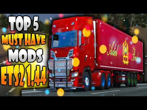 Top 5 2022 Truck Tuning Mods for ETS2 1.44