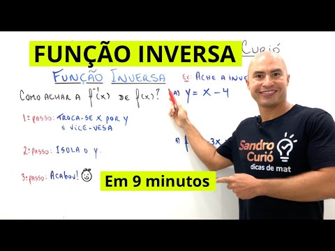 FUNÇÃO INVERSA | RÁPIDO E FÁCIL