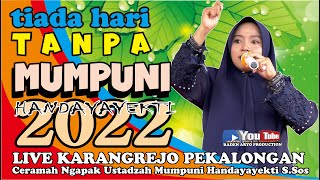 Download lagu Tiada hari tanpa mumpuni | Ceramah ngapak lucu ustadzah mumpuni handayayekti terbaru pekalongan mp3