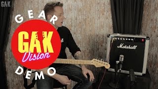 Video thumbnail for Marshall 2525C Mini Silver Jubilee Combo demo at GAK by GAK