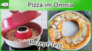 Pizza im Omnia | Rezepttest | backen auf Ceranfeld