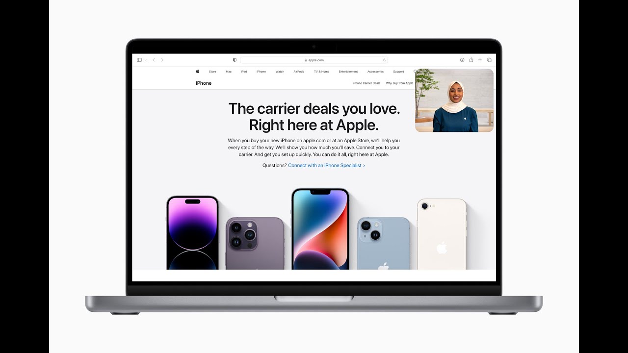 Apple introduces Shop with a Specialist over Video