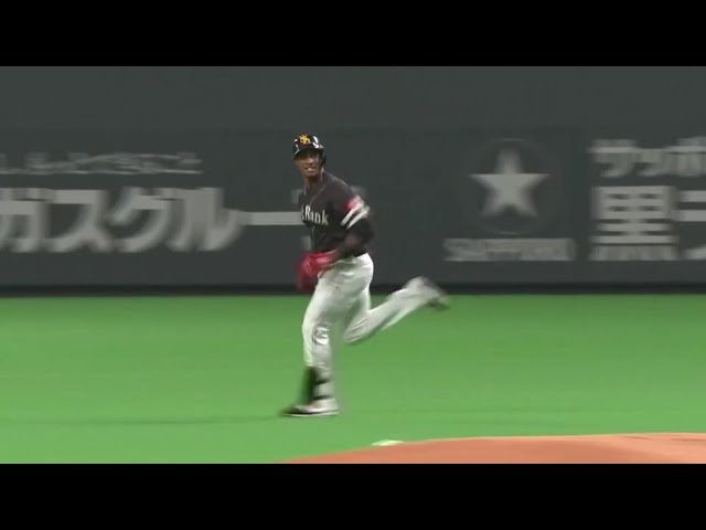 【1回表】 幸先良く先制!! ホークス・グラシアル 一二塁間を抜けるタイムリーヒット!! 2019/6/28 F-H