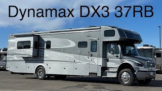 A preview image of the linked video showcasing 2022 Dynamax DX3 37RB