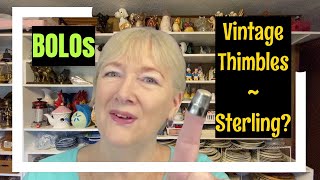 ebay BOLO Vintage Thimbles $10 to $400 | Be On (the) Look Out | Simple Sells for Good Profit