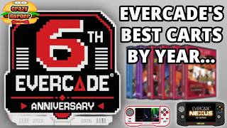 Celebrating Evercade's 6th Anniversary - The Best Carts By Year!