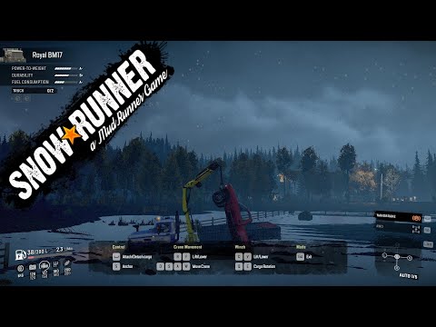 SnowRunner Task 3 Drowned Scout Truck Michigan Black River