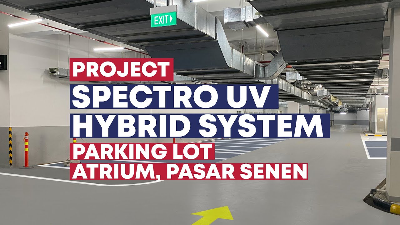Weber (Saint-Gobain) Epoxy Spectro UV Coating Parking Lot, Pasar Senen Jaya | Dongyang Epoxy