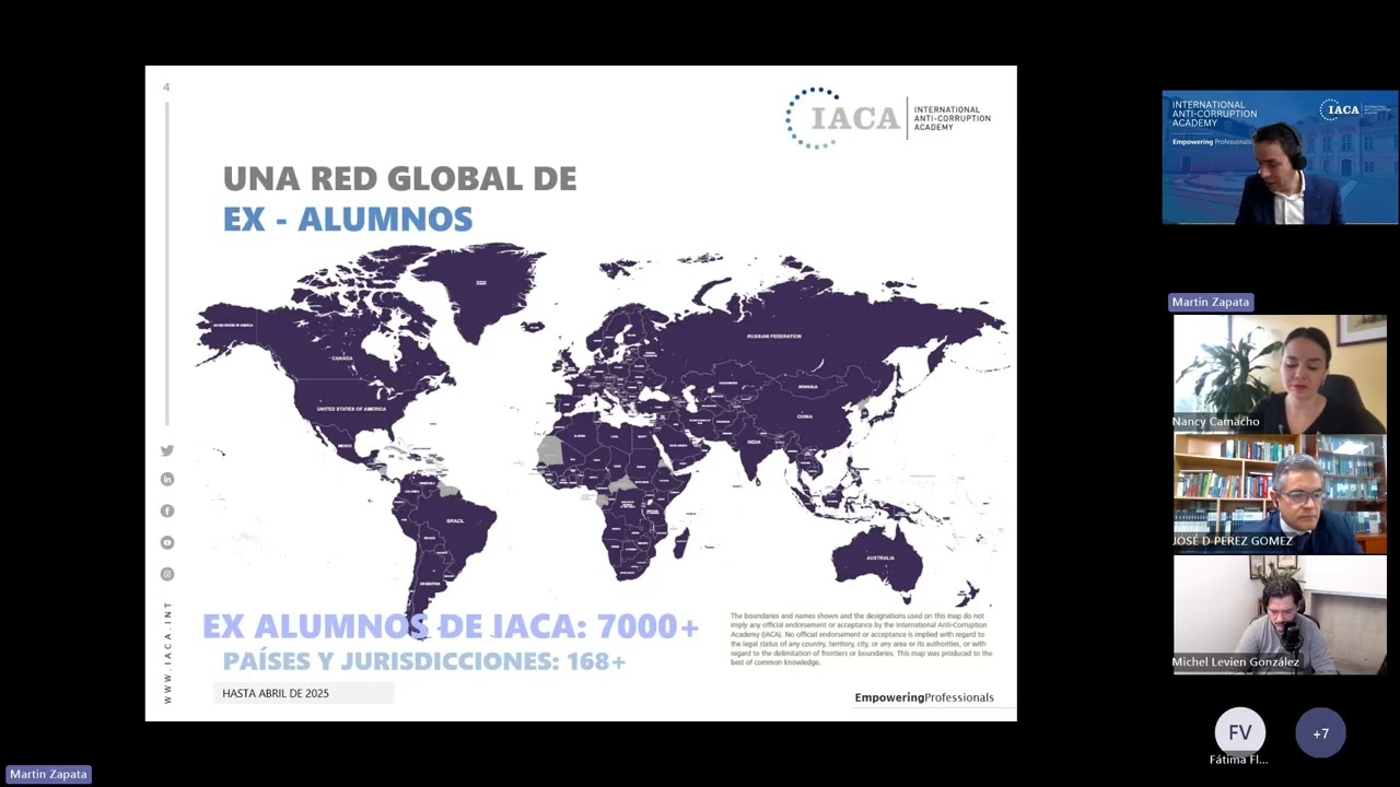 Fortaleciendo Capacidades Anticorrupción Oportunidades de Estudio en IACA