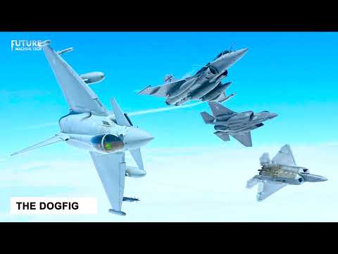 The History: Rafale And F-22 Battle Simulation